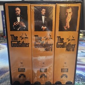 The Godfather Trilogy VHS Box Set